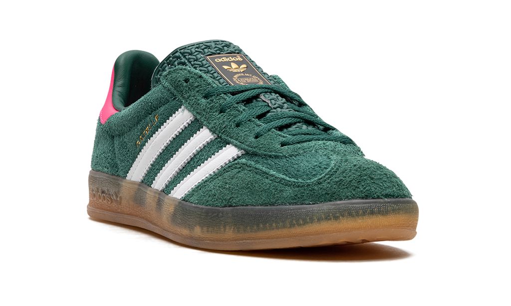 Adidas Gazelle Indoor Collegiate Green Lucid Pink